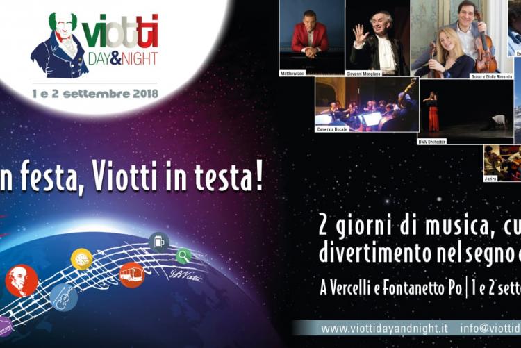 Seconda edizione del Viotti Day&Night nei primi due giorni di settembre